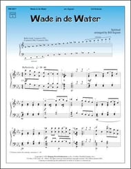 Wade in the Water Handbell sheet music cover